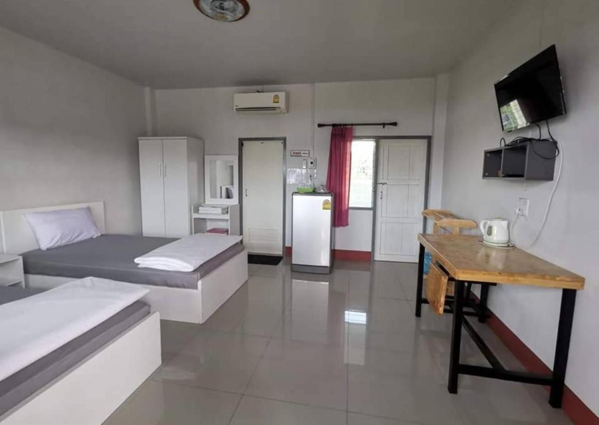 Pangsapuri studio 18 m² dengan 1 bilik mandi peribadi di Ban Luang Chom Thong Luaran gambar
