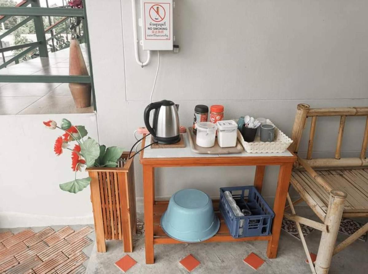 Pangsapuri studio 18 m² dengan 1 bilik mandi peribadi di Ban Luang Chom Thong Luaran gambar